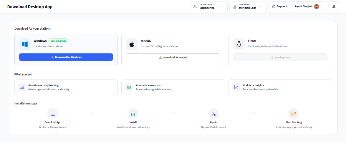 Effortless time tracking. Real visibility. Zero disruption.